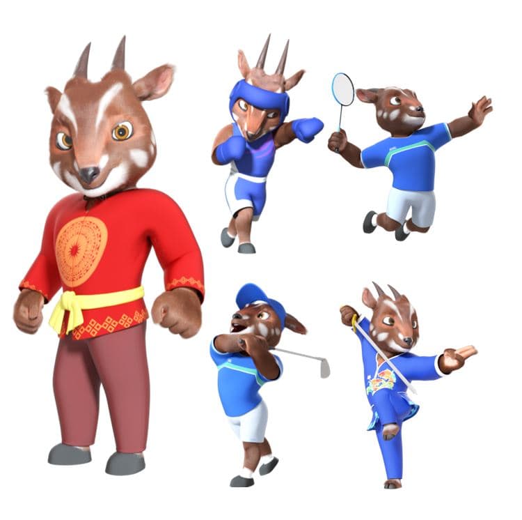 SEAGAME 31 MASCOT